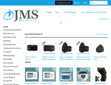 Tablet Screenshot of jmsmedsupply.com